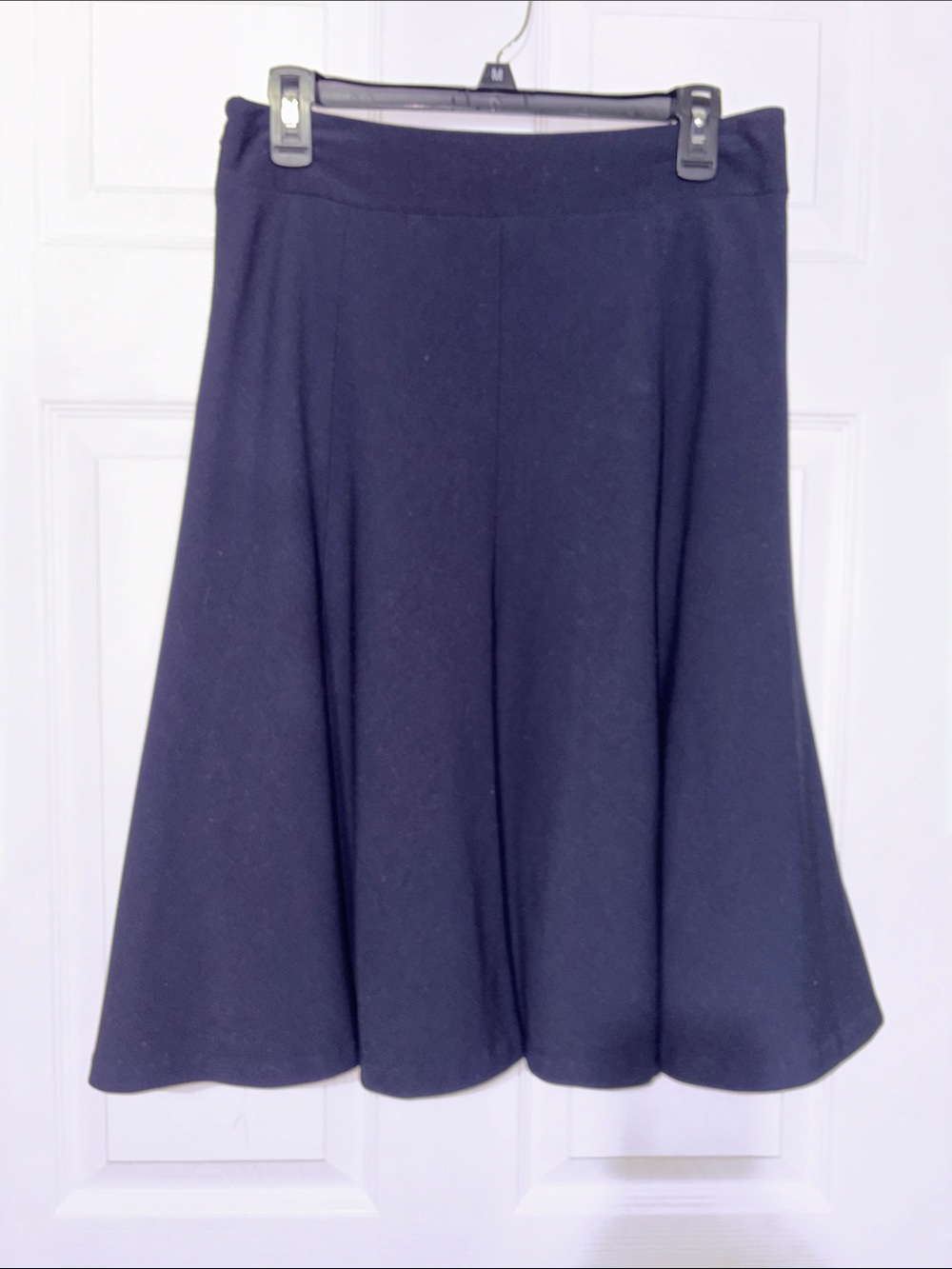 Rafaella Black A-Line Skirt